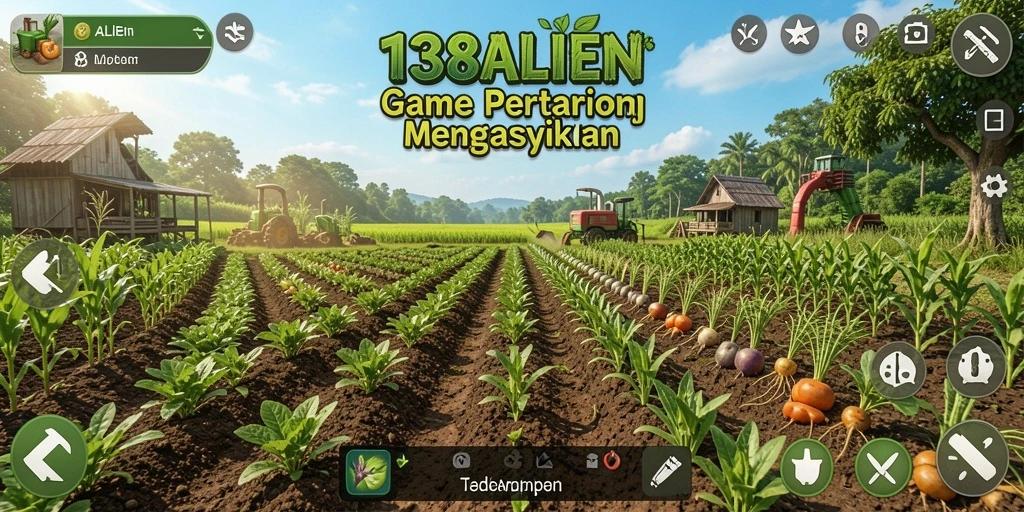 Gameplay menarik di dunia pertanian 138ALIEN.