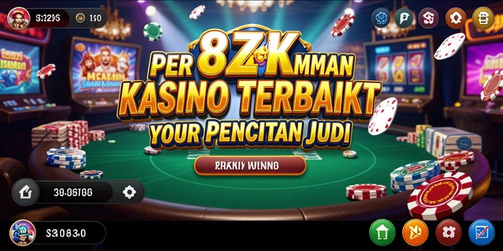 Screenshot utama 8ZK menampilkan gameplay seru dari permainan Kasino.