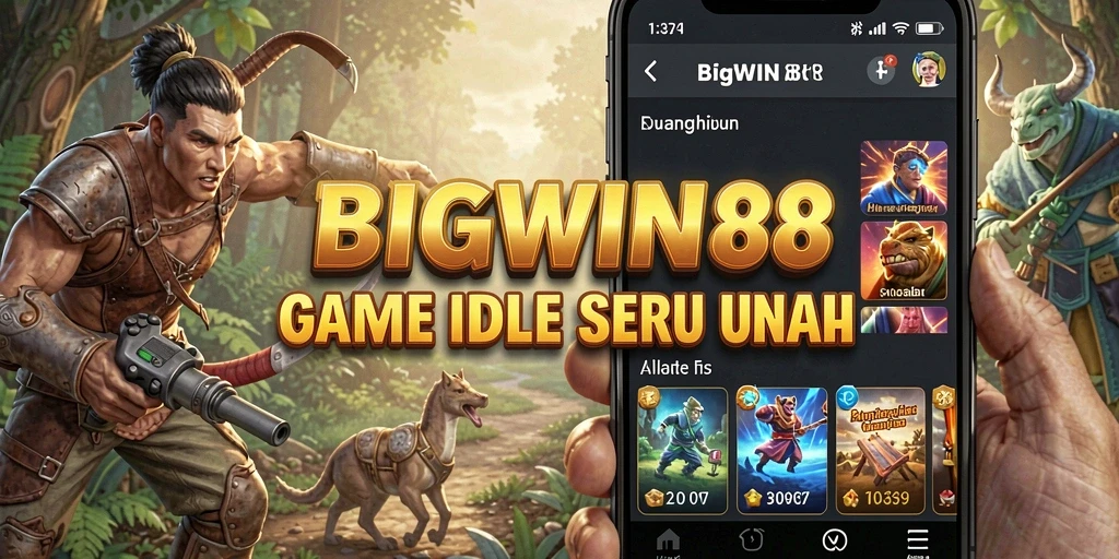 Tampilan gameplay menarik dari BIGWIN88 dengan elemen Idle.