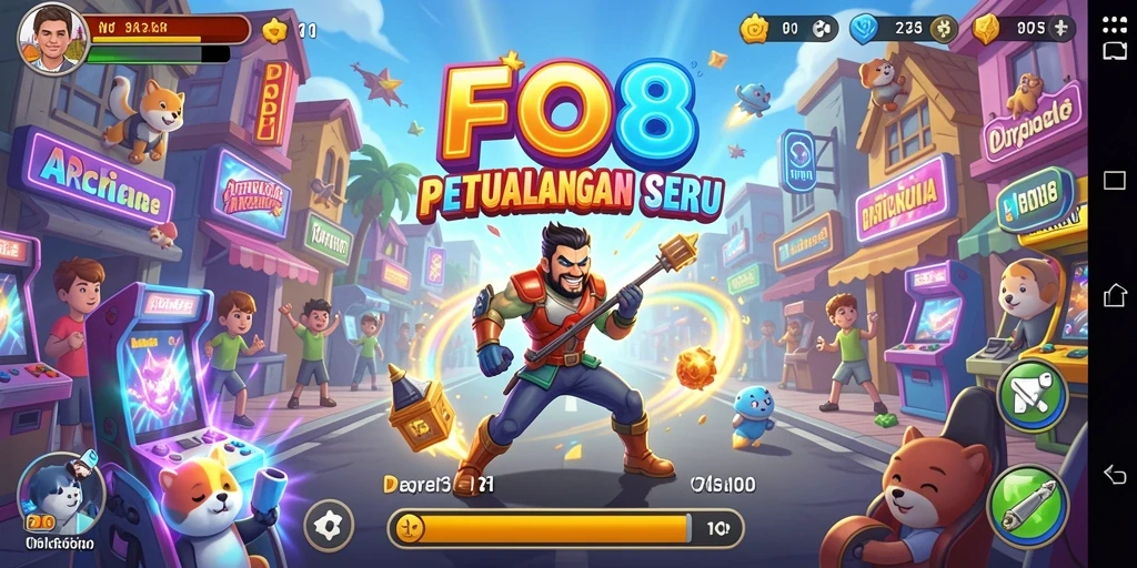Tampilan gameplay menarik FO8 yang penuh aksi.