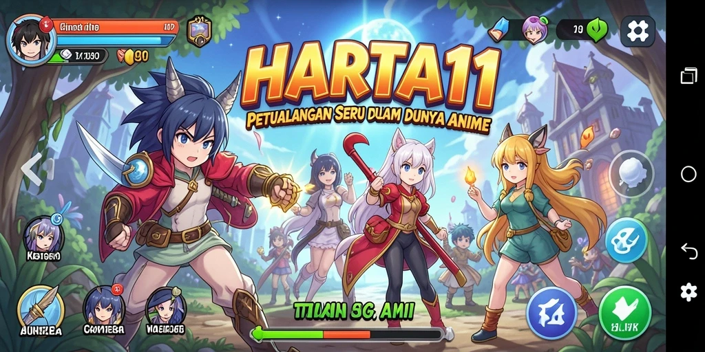 Screenshot gameplay HARTA11 yang mendebarkan dan penuh aksi.