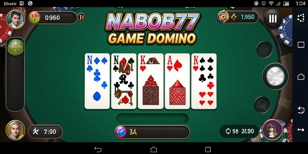 Tampilan gameplay seru dan menegangkan dalam NABOB77.