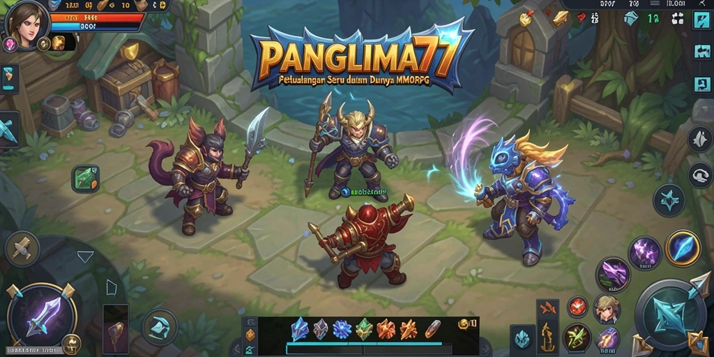 Gameplay seru dalam dunia fantastis PANGLIMA77.