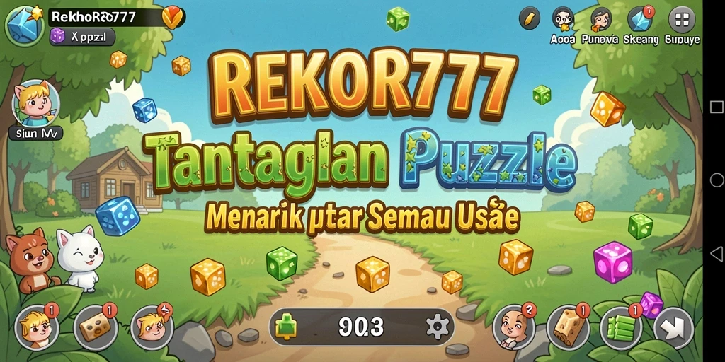 Tampilan gameplay REKOR777 yang menantang dan seru.