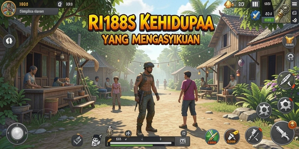 Tampilan screenshot gameplay RI188 yang menarik dan menarik.