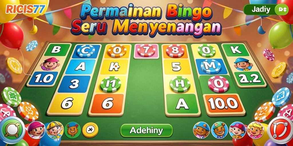 Tampilan gameplay seru dan interaktif di RICIS77.