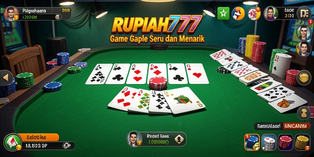 Tampilan gameplay RUPIAH777 yang menarik dan menghibur.