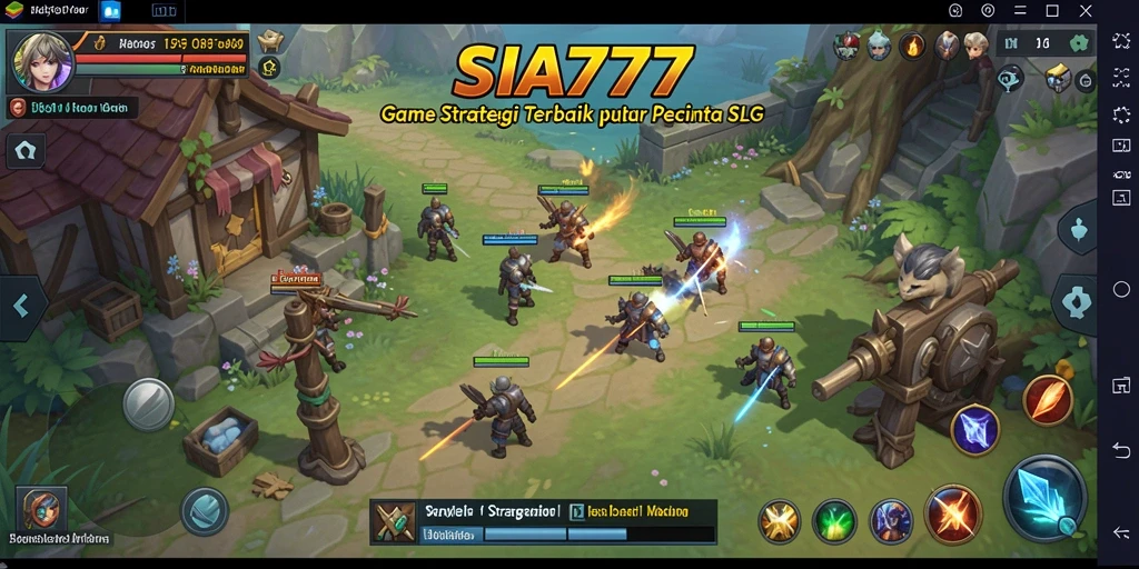 Tampilan visual yang menarik dari gameplay SIA777.