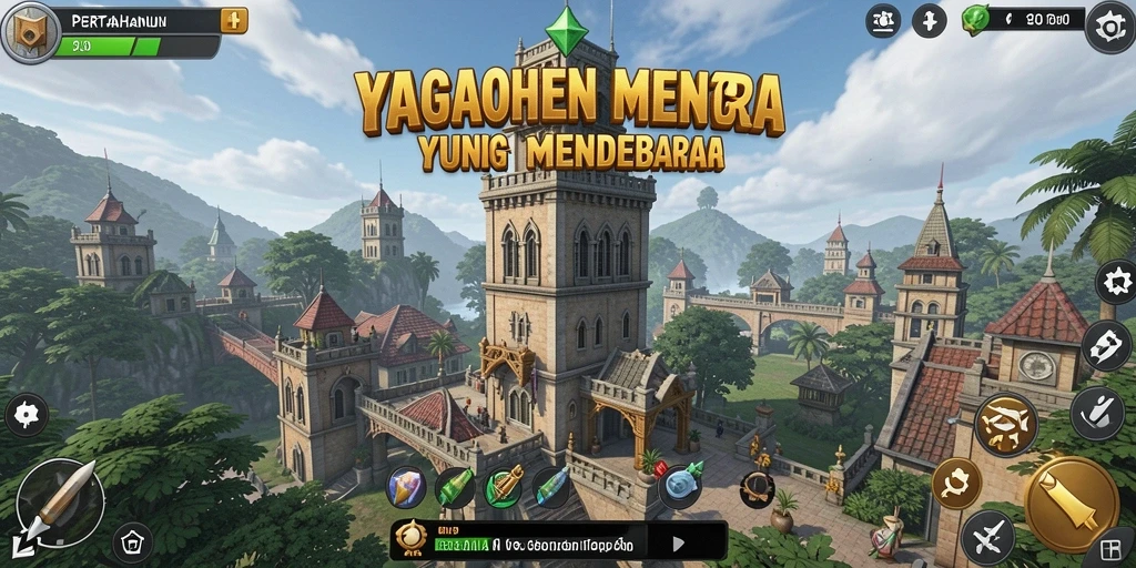 Gameplay seru dan strategi menara yang mengasyikkan di YAGAOHEN.